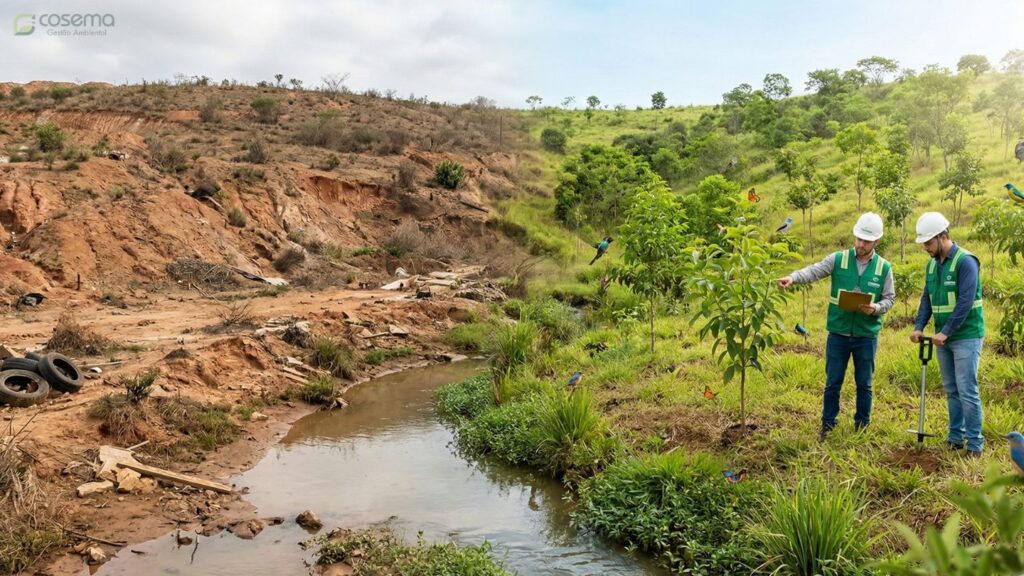 Recuperação de Áreas Degradadas PRAD Cosema Gestão Ambiental